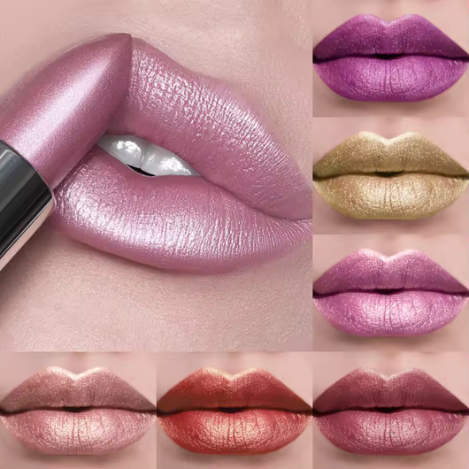 Shiny Metallic Lipstick