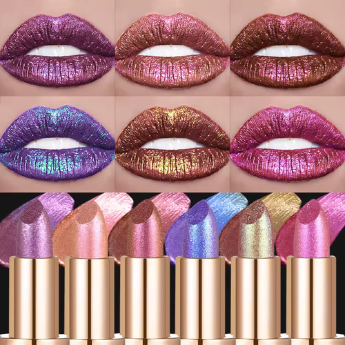 Sparkling Metallic Lipstick