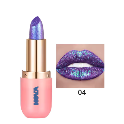 Sparkling Metallic Lipstick